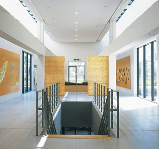 Floor of Seoul Sunyudo Park Exhibition Hall